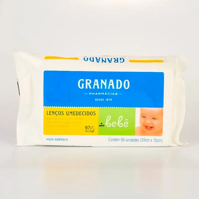 Duo Lenços Umedecidos Bebê Tradicional Granado