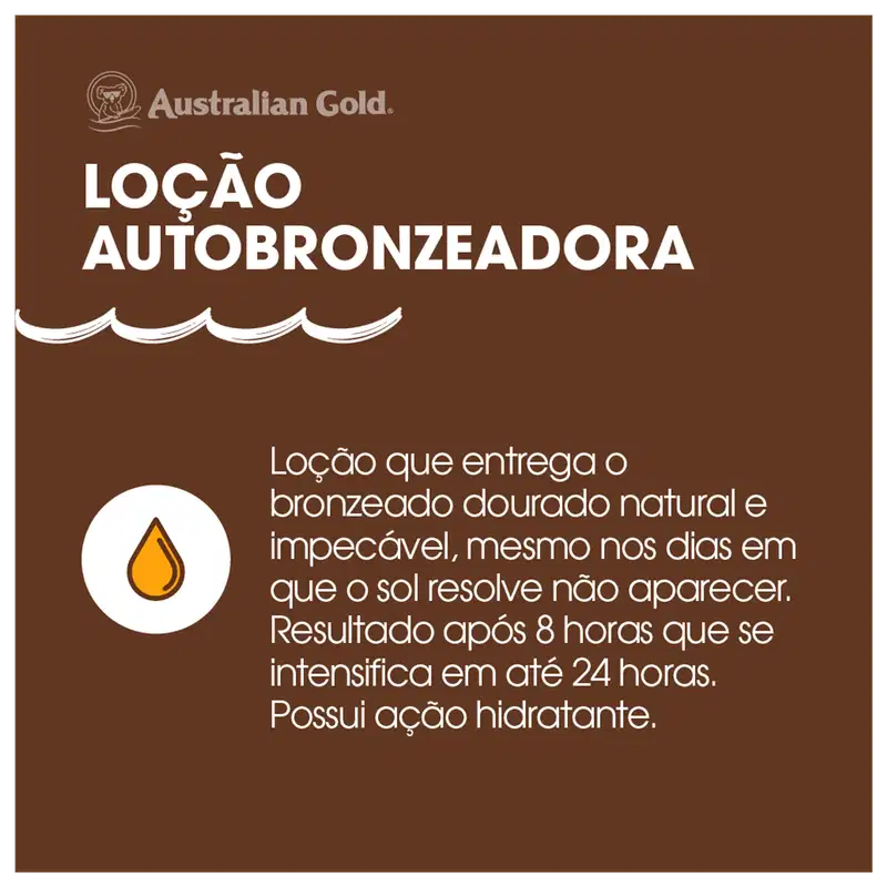 Australian Gold Kakadu Bronzer - Loção Autobronzeadora 120ml