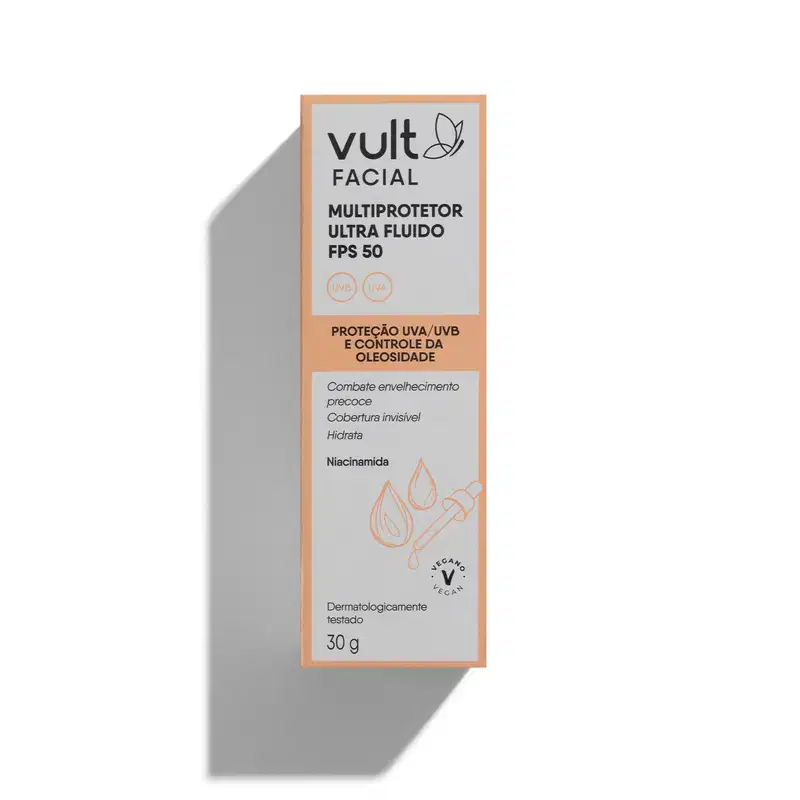 Multiprotetor Solar Facial Ultrafluido FPS 50 30g