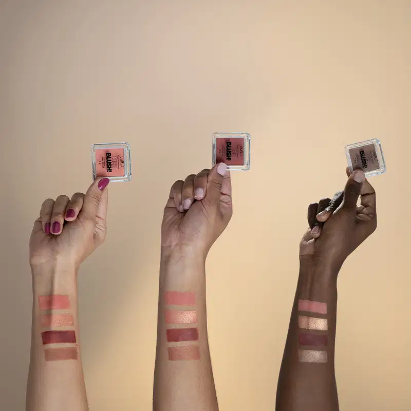 Blush Compacto Rosa Perolado Meu Blush! 3g