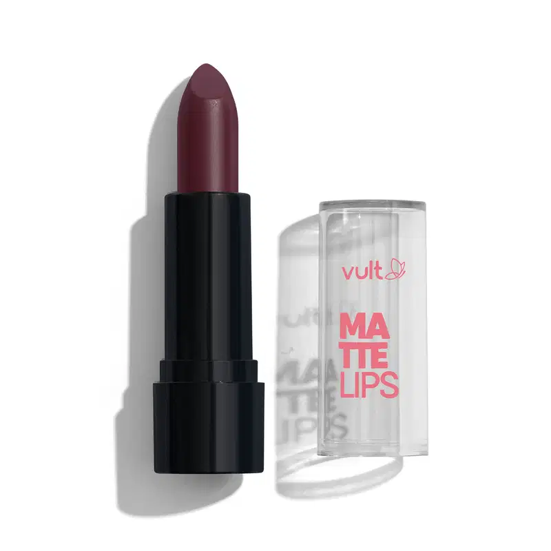 Batom Vinho Uva Matte Lips 3,8g