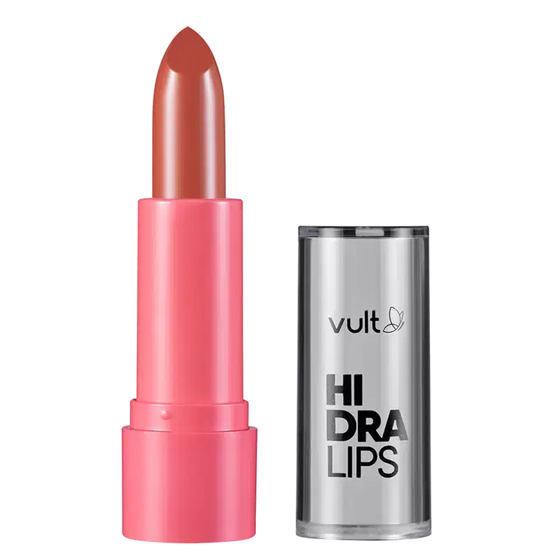 Batom Cremoso Marrom Macadâmia Hidra Lips 3,6g