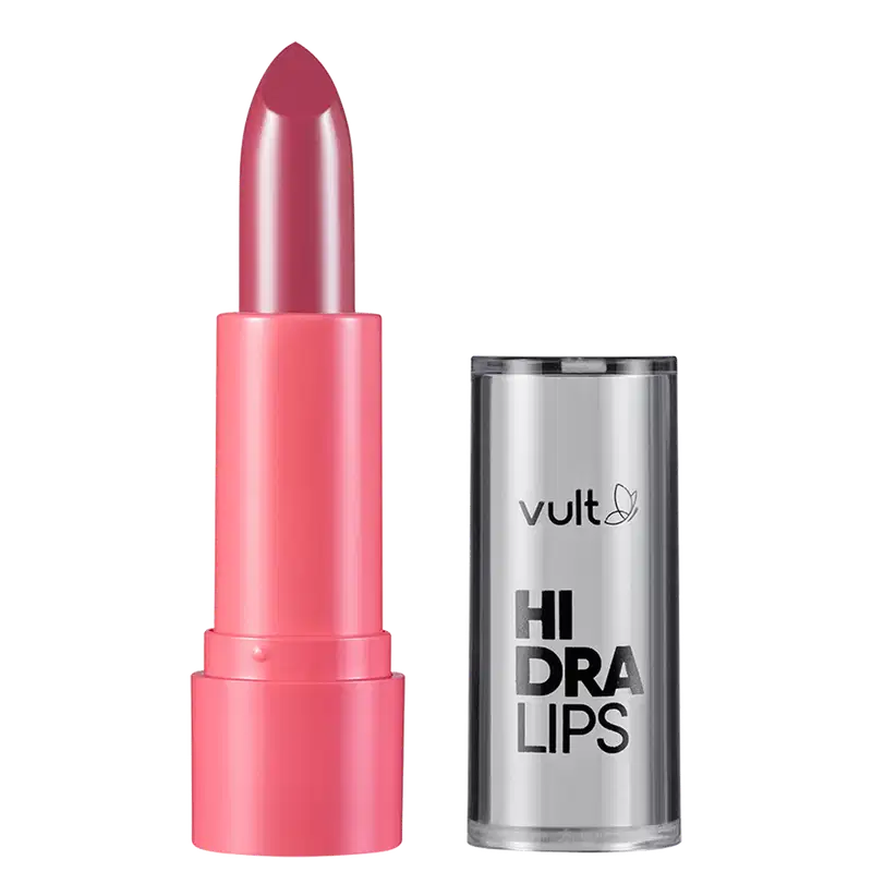 Batom Cremoso Rosa Pétala Hidra Lips 3,6g