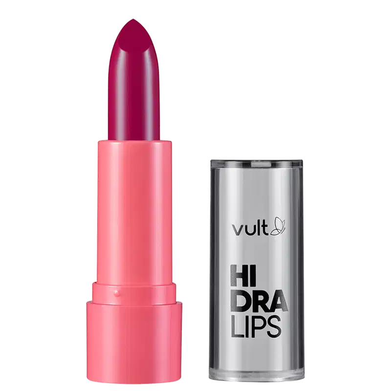 Batom Cremoso Rosa Intenso Hidra Lips 3,6g