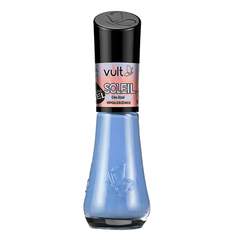 Esmalte Azul Céu Azul Vult Coleção Soleil 8ml