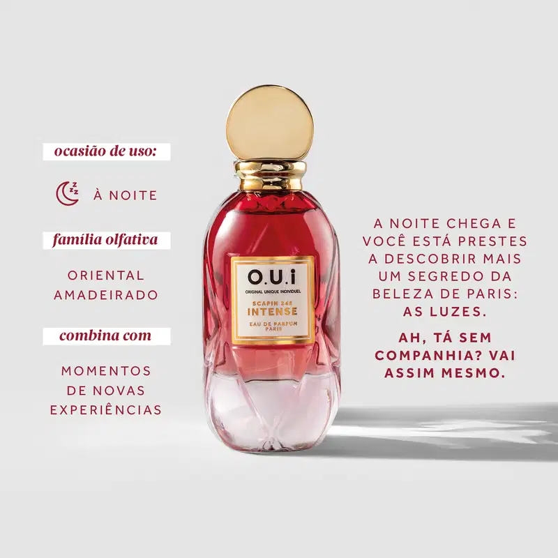 O.U.i Scapin 245 Intense Eau De Parfum 75ml