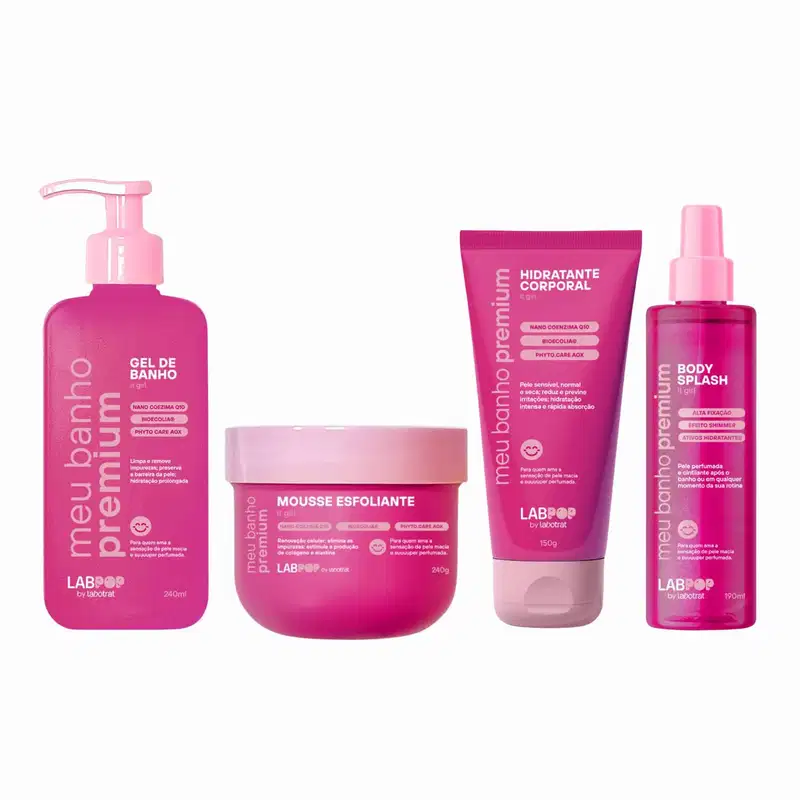 KIT MEU BANHO PREMIUM IT GIRL LABPOP - LABOTRAT