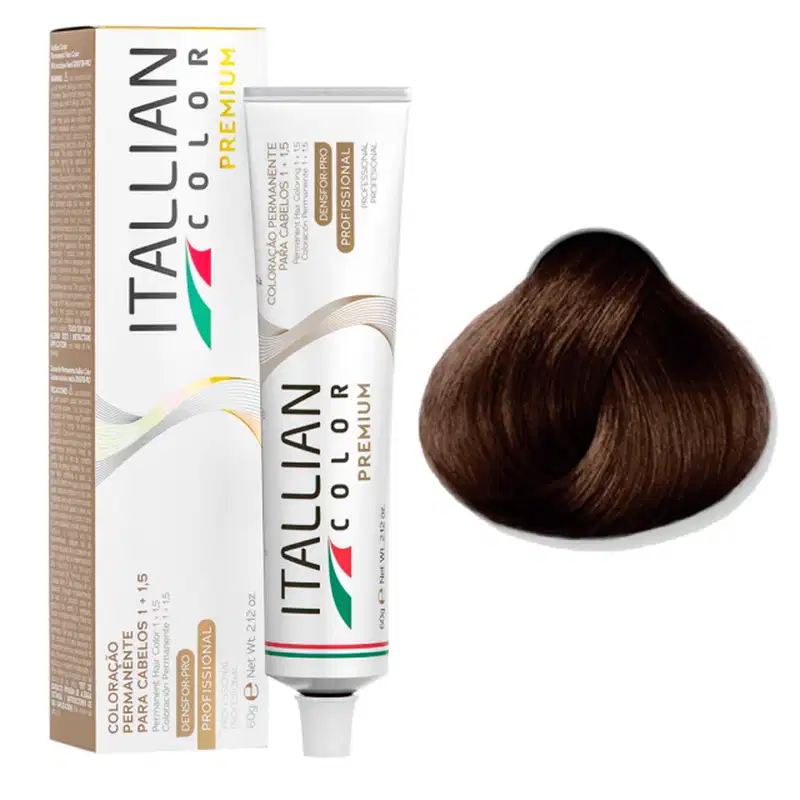 Itallian Color Premium 5.34 Cast. Dourado Cobre+OXI20vol90ml