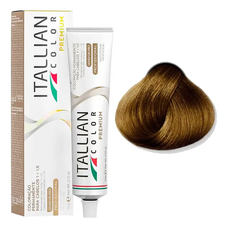 Itallian Color Premium 7.0 Louro + OXI 20vol 90ml