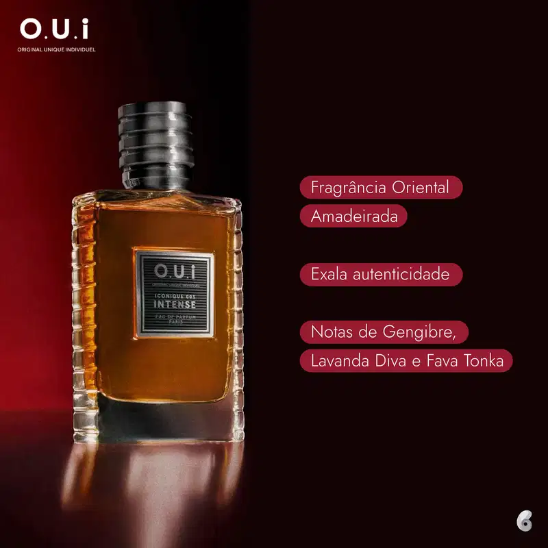 Iconique 001 Intense O.U.i - Eau de Parfum Masculino 75ml
