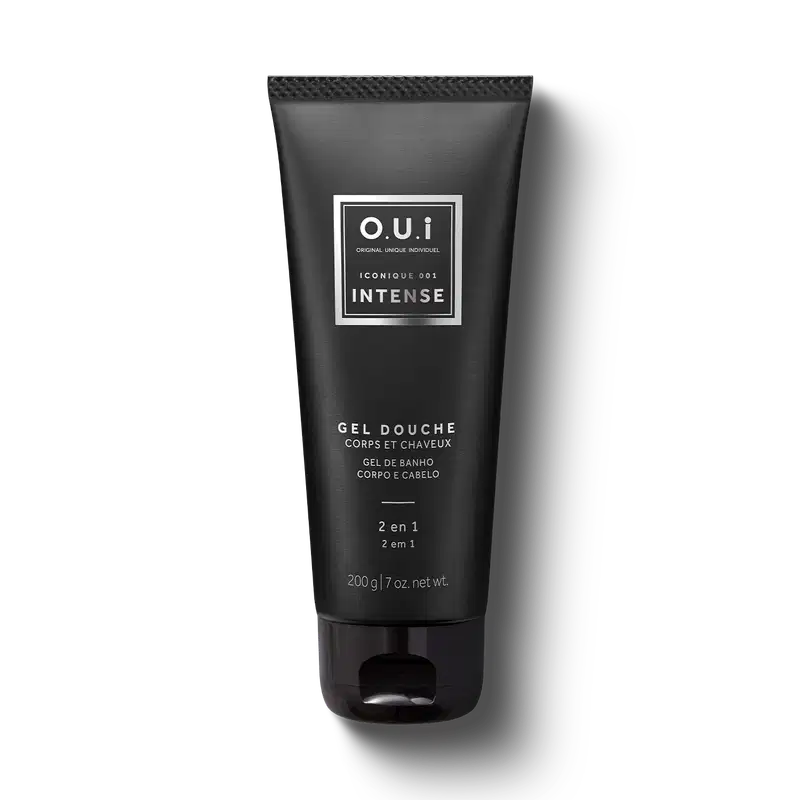 O.U.i Gel de Banho Corpo e Cabelo 2 em 1Iconique 001 Intense 200g