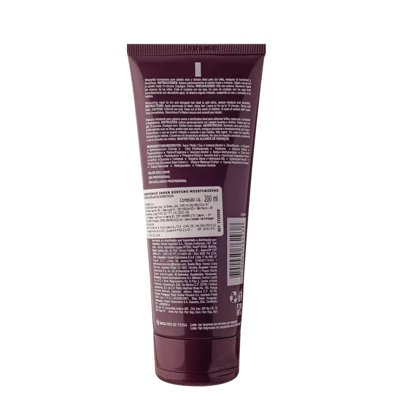 Senscience Inner Restore Deep Moisturizing - Máscara de Hidratação 200ml