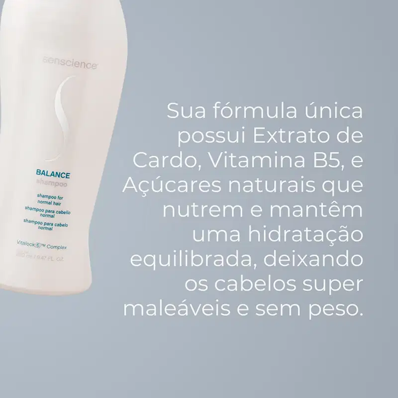 Kit Senscience Silk Moisture Shampoo Extra 280 (2 unidades)