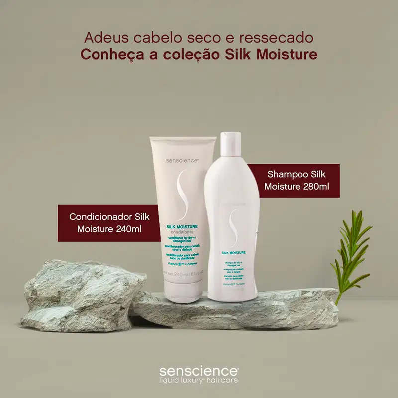 Kit Senscience Silk Moisture Inner Home Care (3 produtos)