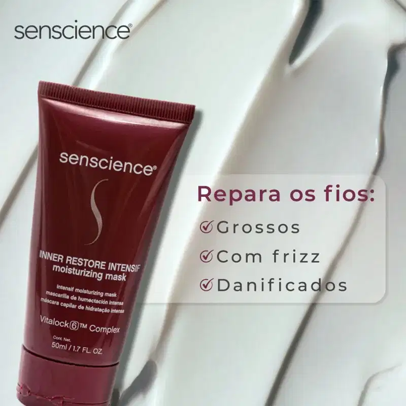 Kit Senscience Silk Moisture Inner Restore Intensif CPR Home Care (5 Produtos)