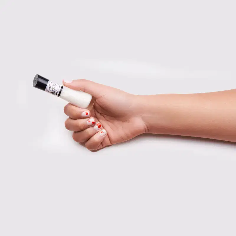 Esmalte Efeito Gel Branco Perolado 24 horas Camila Loures 8ml