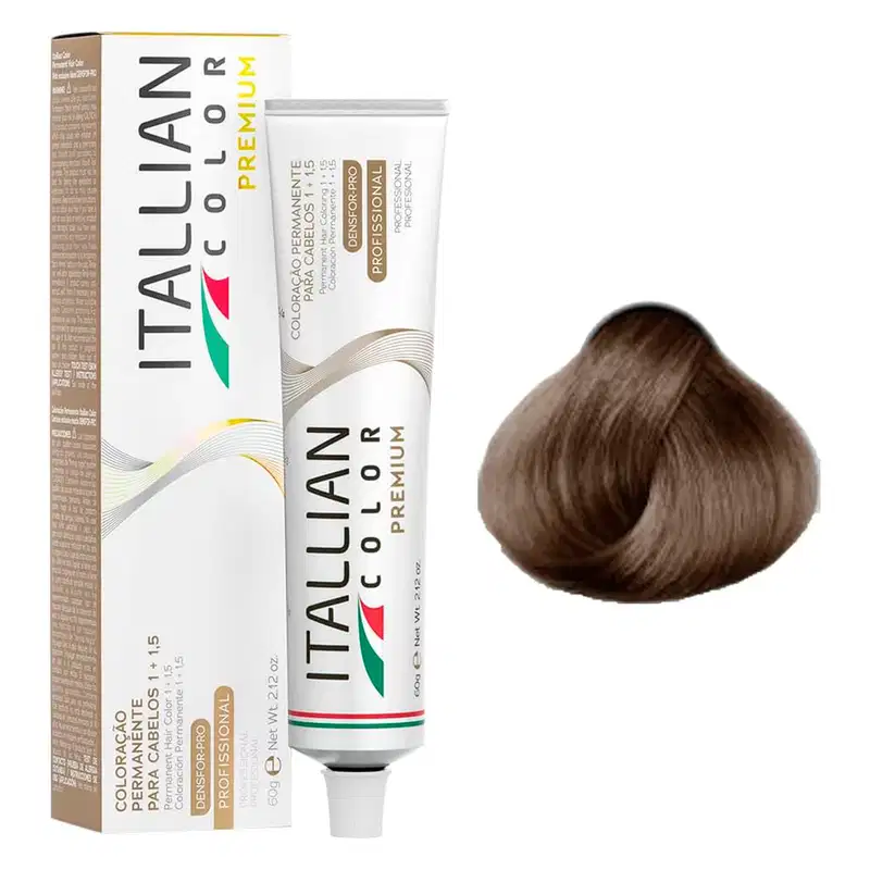 Itallian Color Premium 8.11 Louro Cinza Intenso+OXI20vol90ml