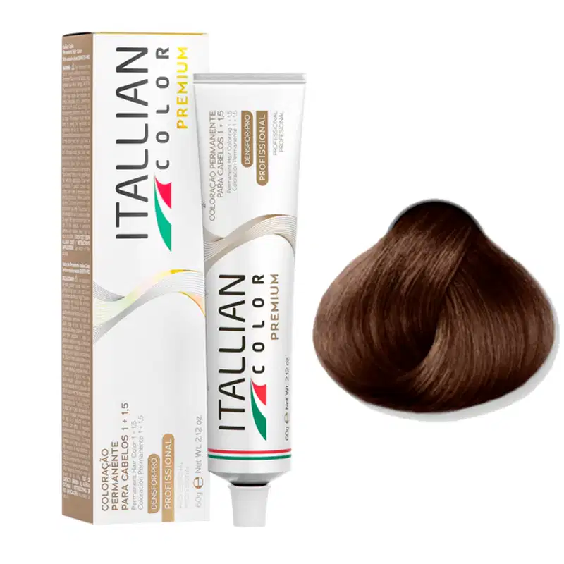 Itallian Color Premium 6.41 Louro Esc.Cobre Cz.+OXI20vol90ml