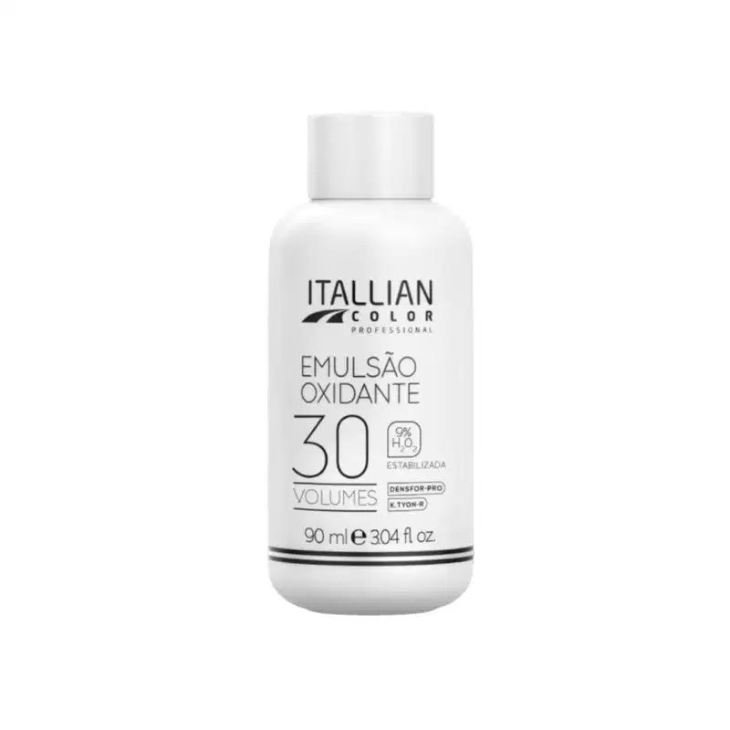 Itallian Color Premium 9.17 Louro Cinza Marrom+OXI 30vol90ml