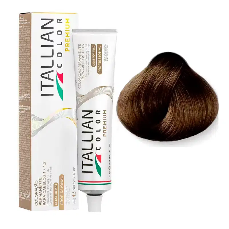 Itallian Color Premium 6.00 Louro Esc. Plus + OXI 20vol 90ml
