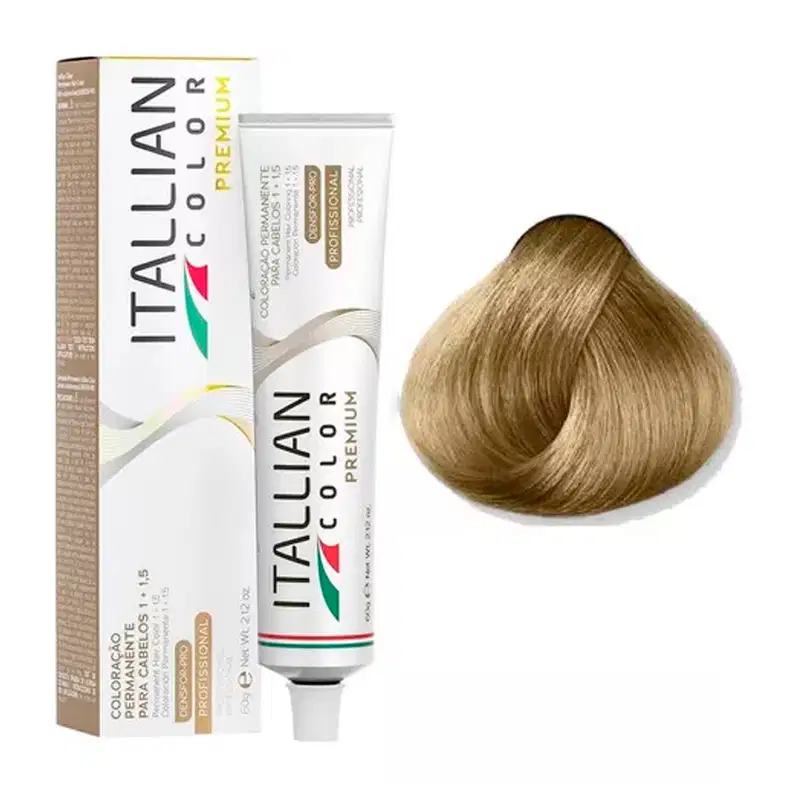 Itallian Color Premium 10.0 Louro Platina + OXI 20vol 90ml