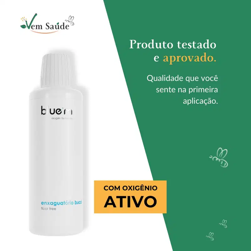 BlueM - Enxaguatório Bucal 500ml