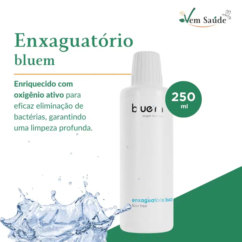 BlueM - Enxaguatório Bucal 250ml