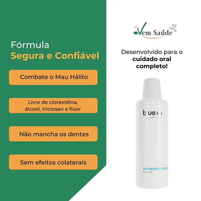 BlueM - Enxaguatório Bucal 250ml