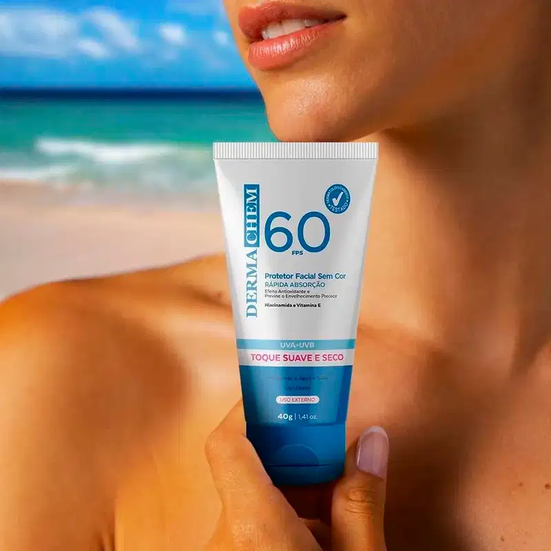 Dois Protetores Solares 60 FPS Dermachem