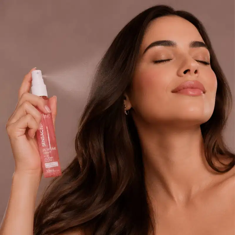 Perfume Capilar Sensacion 30ml: Brilho Intenso e Maciez Deslumbrante | Shed Professional