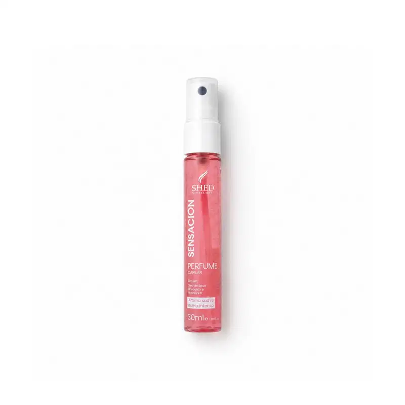 Perfume Capilar Sensacion 30ml: Brilho Intenso e Maciez Deslumbrante | Shed Professional