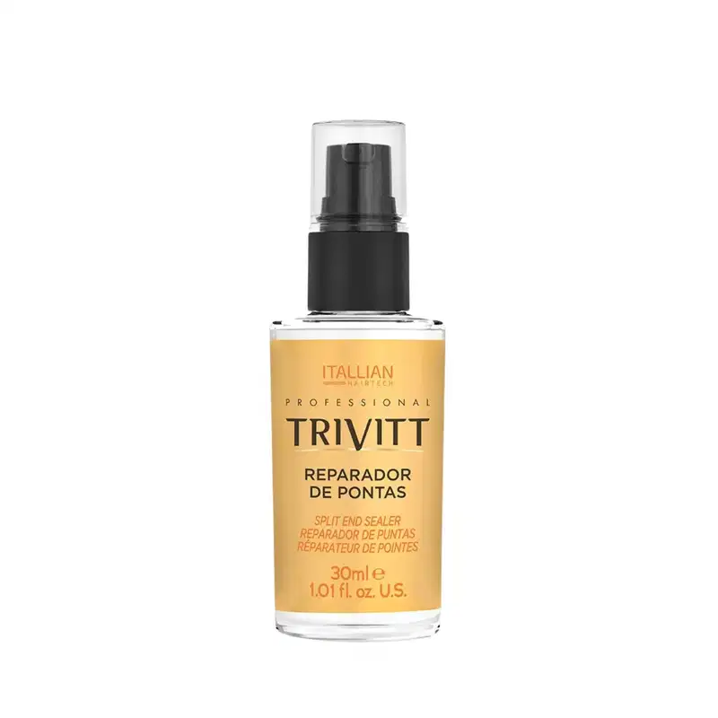 Fluído Escova Trivitt + Reparador de Pontas 30ml – Alinhamento e Maciez Capilar