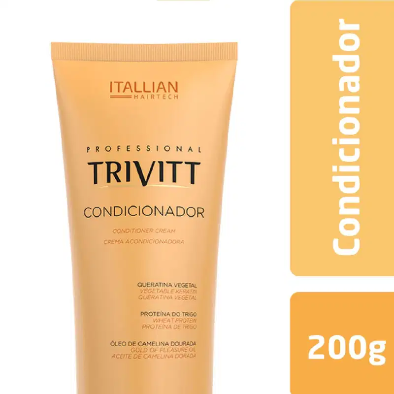 Kit Trivitt – Hidratação Capilar + Fluido Matizante 200ml (4 itens)