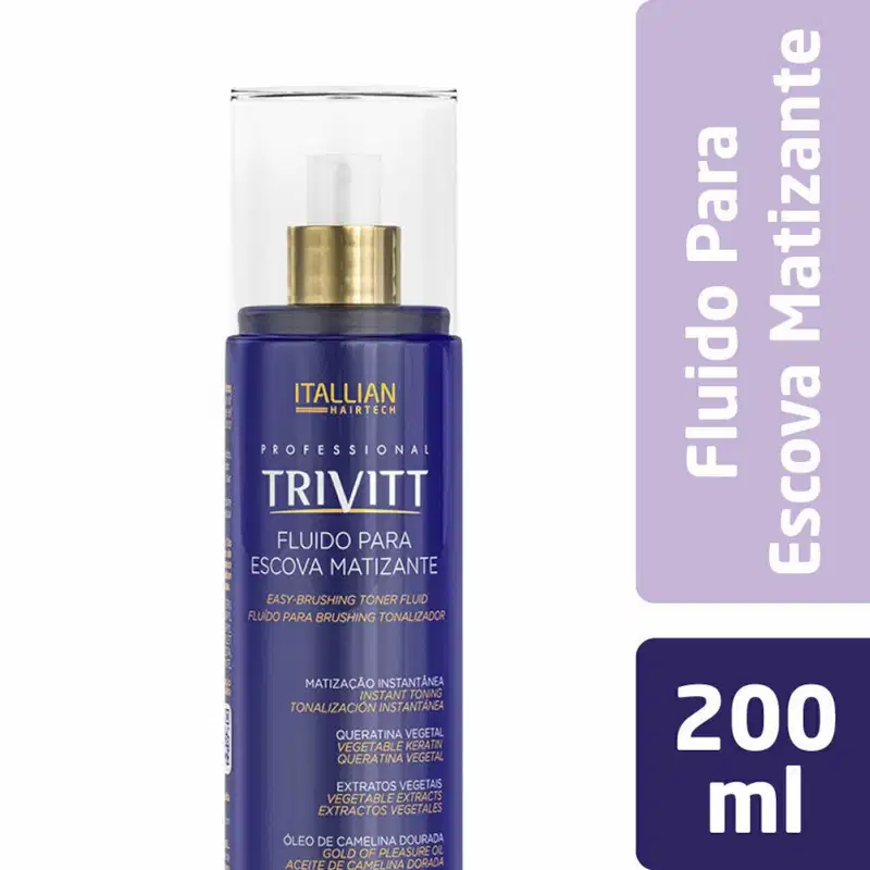 Kit Trivitt – Hidratação Capilar + Fluido Matizante 200ml (4 itens)