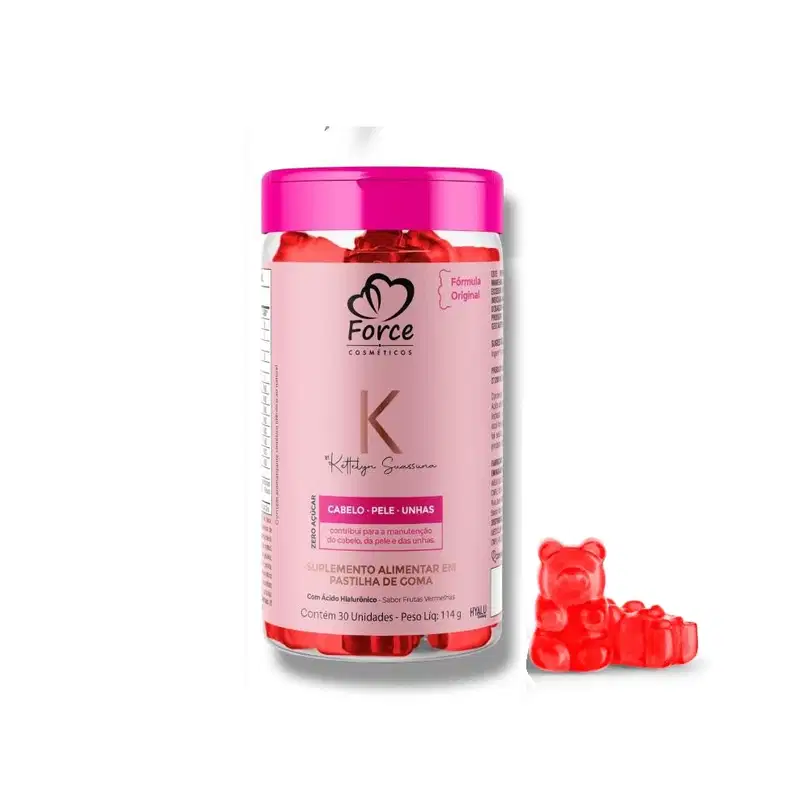 Kit Supremo Bomba de Vitaminas –  Nutrição, Hidratação e Crescimento Perfeito - Force Cosméticos  (7 Itens)