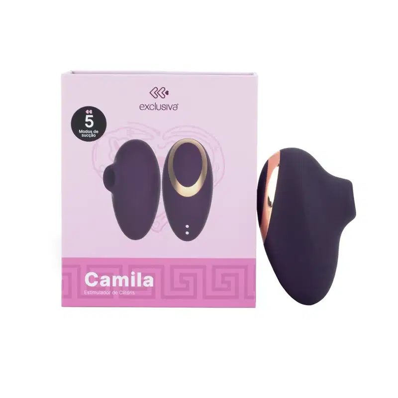 Estimulador de Clitóris - 9,5 x 5,8 cm | Exclusiva Camila