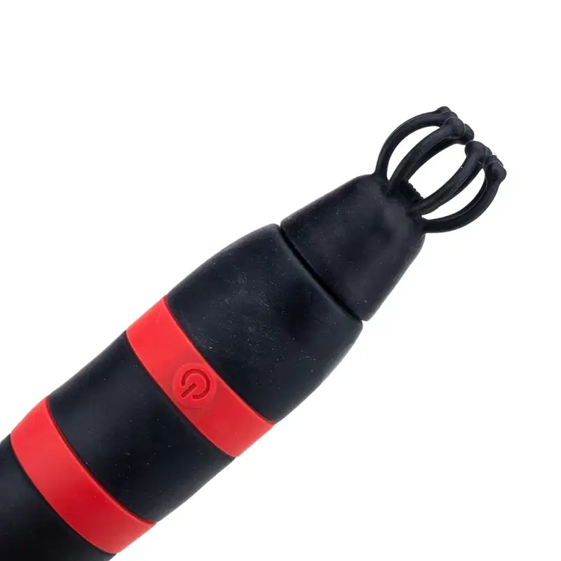 Vibrador c/ Tentáculos e 10 Vibrações - Preto | Love Rouser