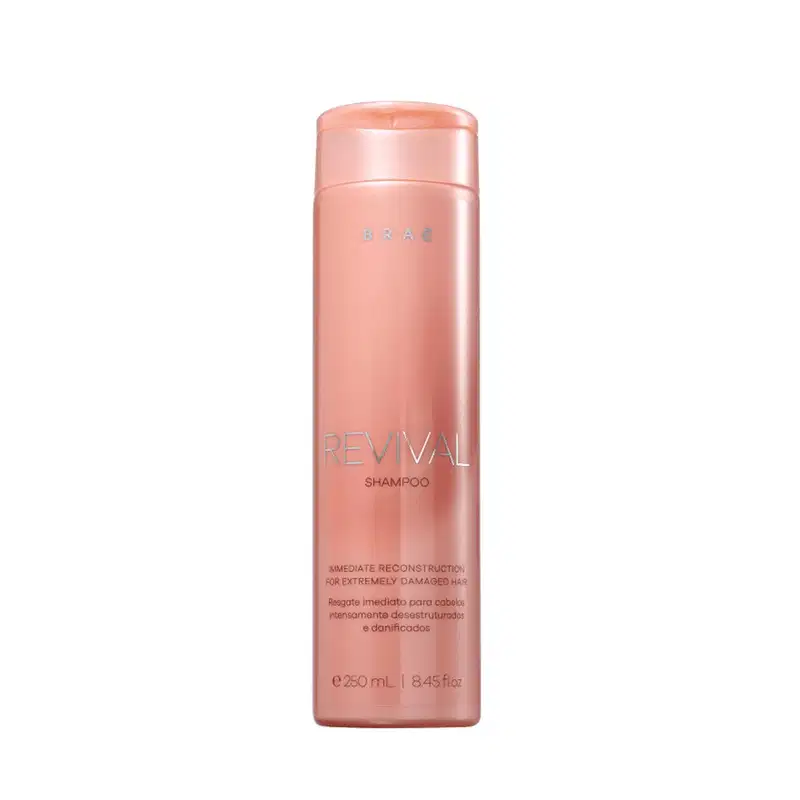 Kit Braé Revival Shine Oil Tripla Ação, 3 produtos.