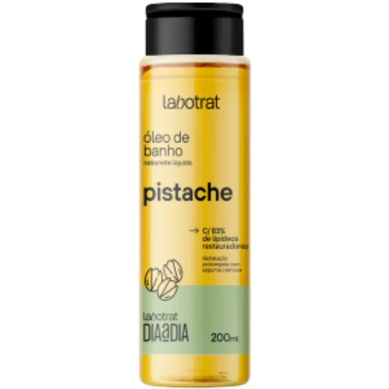 Sabonete Líquido Óleo De Banho Labotrat Dia A Dia Pistache 200ml
