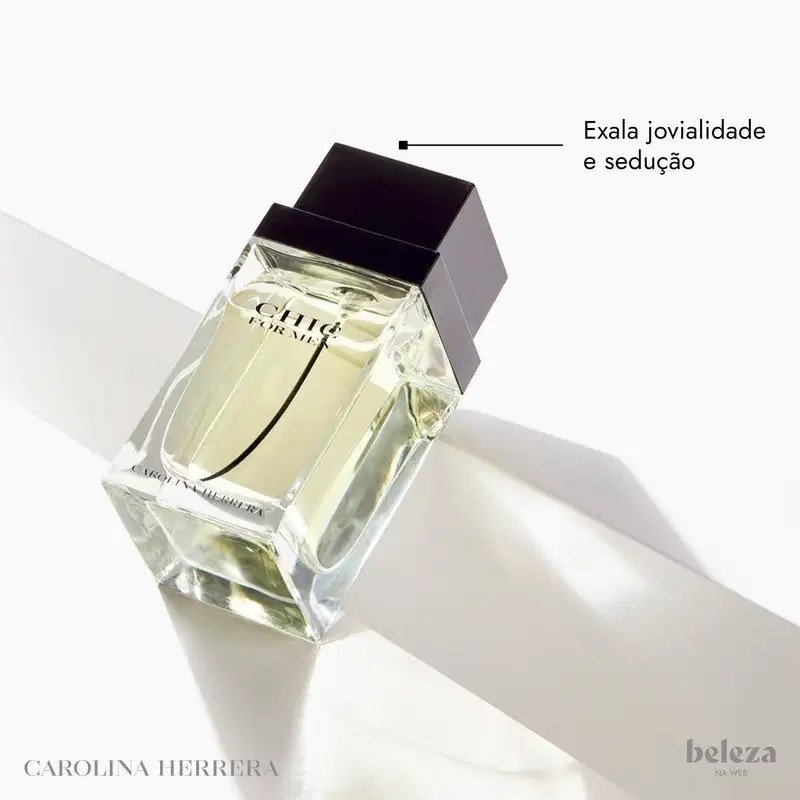 Chic For Men Carolina Herrera Eau de Toilette - Perfume Masculino 60ml