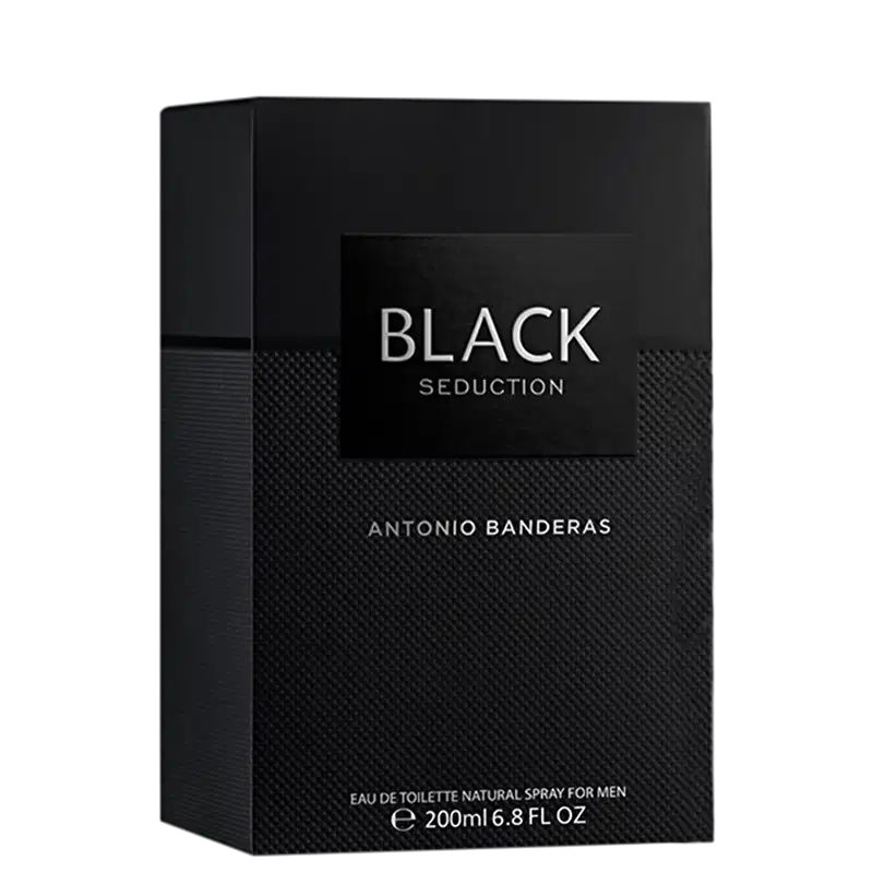 Seduction in Black Banderas Eau de Toilette - Perfume Masculino 200ml
