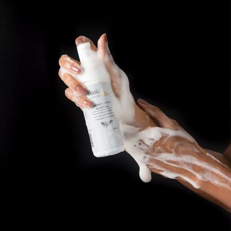 Sabonete Íntimo em Espuma 150ml: Ginecologicamente testado | Basic4u