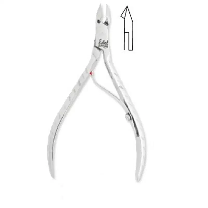 Alicate de Cuticula Edel Solingen Cabo Longo Aco Inox 12cm