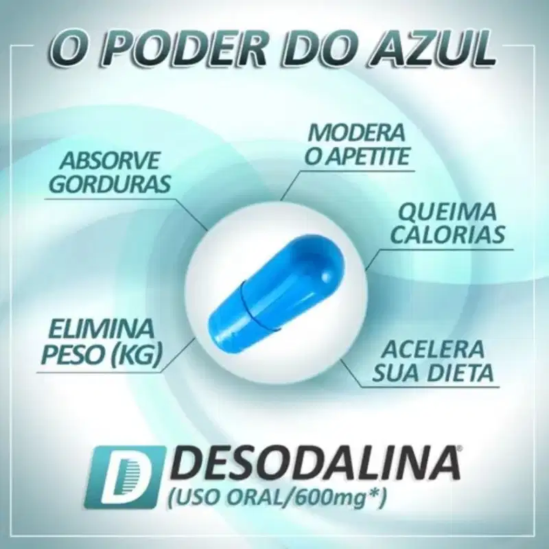 Suplemento Alimentar Desodalina C60 – Sanibras
