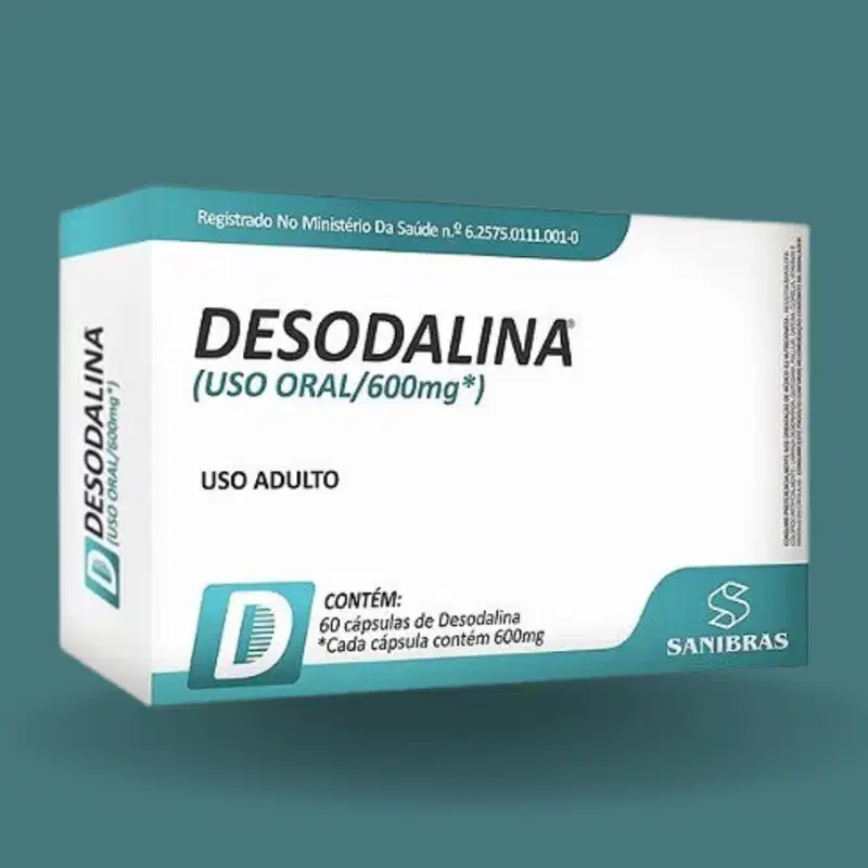 Suplemento Alimentar Desodalina C60 – Sanibras