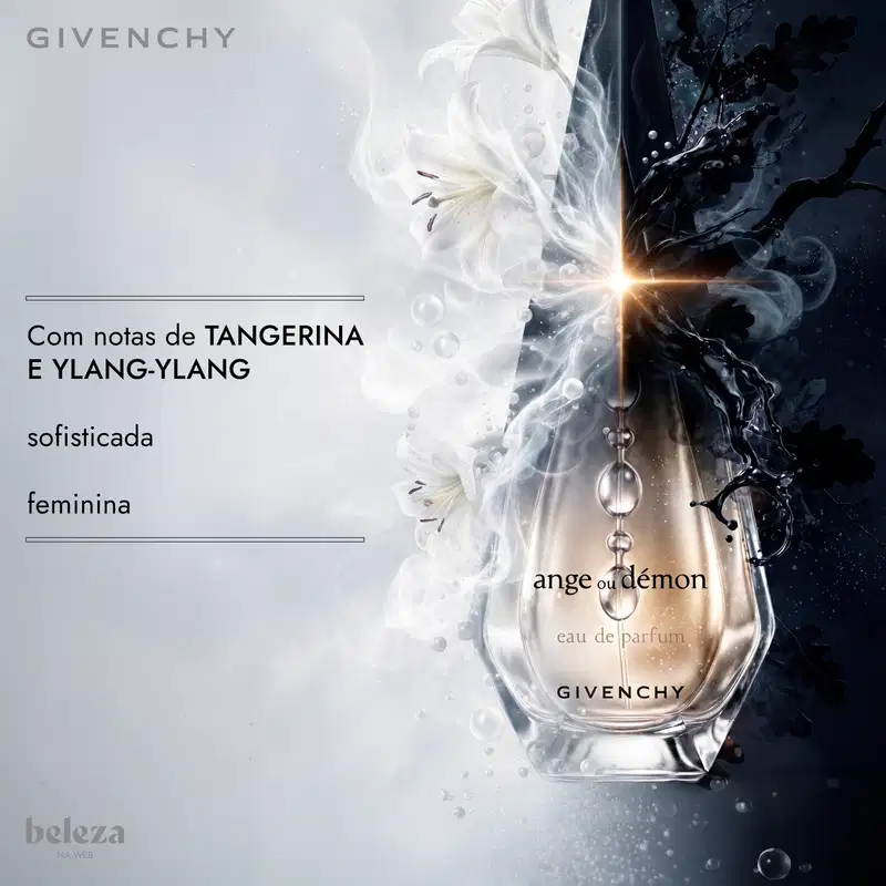 Com notas de TANGERINA E YLANG-YLANG. Sofisticada e feminina.