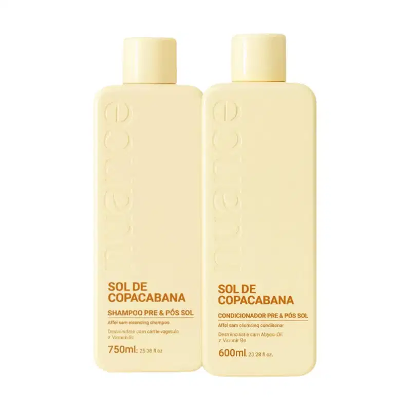 Nuance Kit Sol de Copacabana Brilho, Força e Proteção