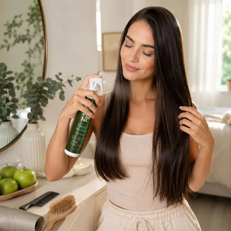 Leave-in Vinagre De Maçã Acidificante 300ml Bem Me Faz