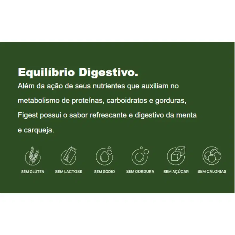 Kit Biofhitus Figest Menta com Carqueja Trio, 3 unidades.