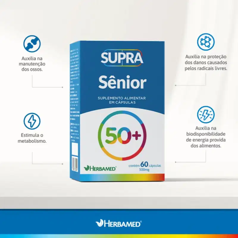 Suplemento Alimentar Sênior C60 - Herbamed